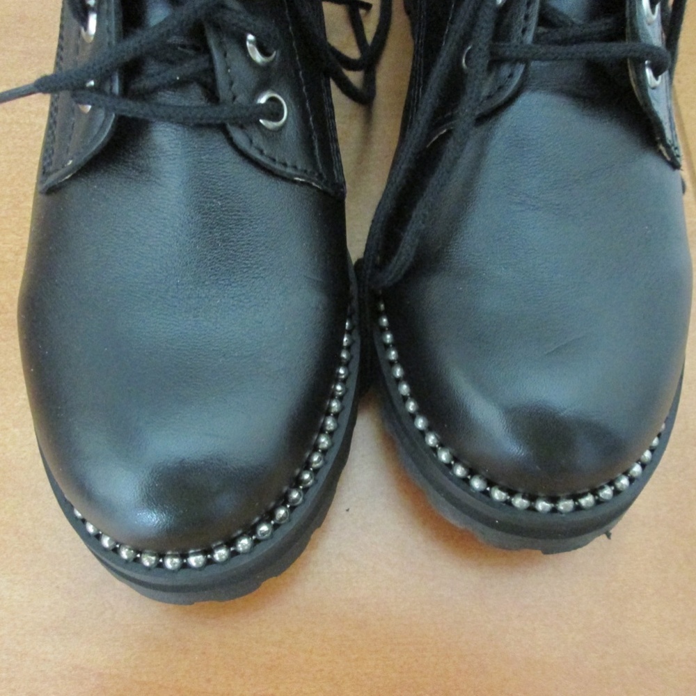 AQUA Women's Jax Combat Boots - New - Size 8 - Picture 4 of 9